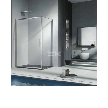 Zuhanykabin, Aquatrend Quick 332-129 120x90 BLACK