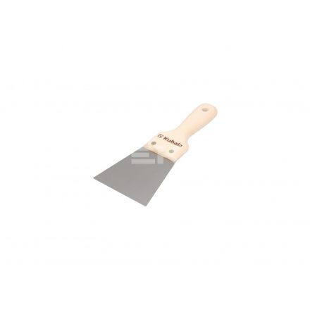 Kubala Rozsdamentes spatulya, 100 mm bükkfa nyél