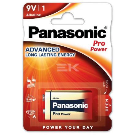 Panasonic Pro Power  Alkáli 9V Elem 6LR61 BL/1