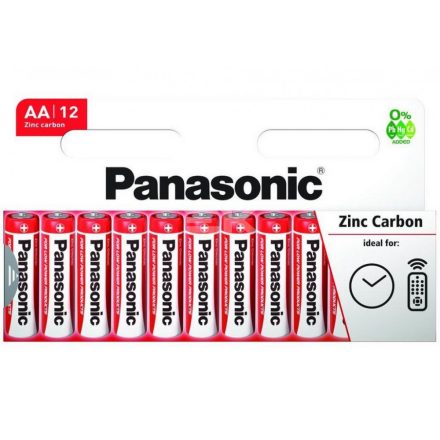 Panasonic Zinc Féltartós Ceruza Elem AA (R6RZ/12HH) (1,5V) B12