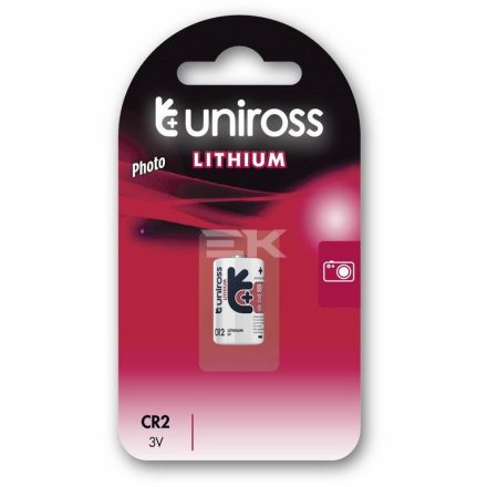 Uniross Lithium Fotóelem CR2