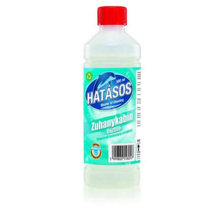 Hatásos zuhanykabin tisztító 500ml 0,55 kg